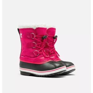 NEW Sorel YOUTH Yoot Pac TP Waterproof Boots Youth Girls Size 7 Rose Pink